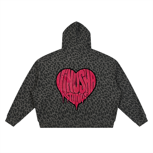 good boy leopard hoodie
