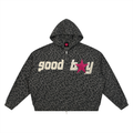 good boy leopard hoodie