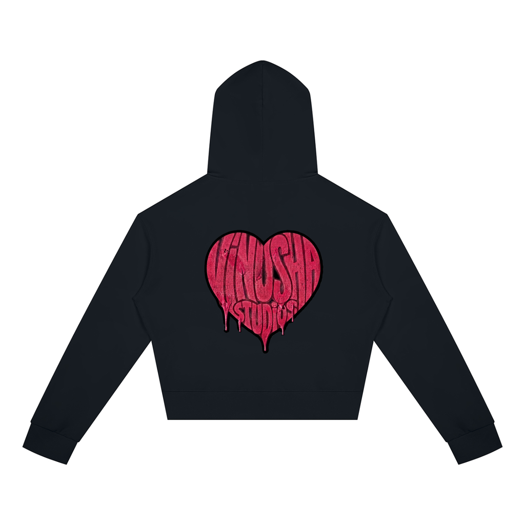rent boy black zip up hoodie